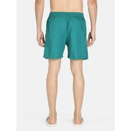 Puma Basic Green Cotton Regular Fit Printed Boxers image 2