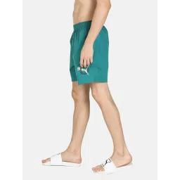 Puma Basic Green Cotton Regular Fit Printed Boxers image 3