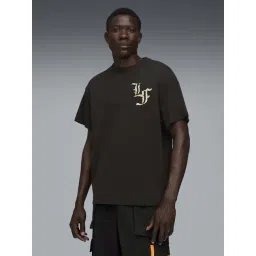 Puma Black Cotton Oversized Printed Sports T-Shirt-picture-20