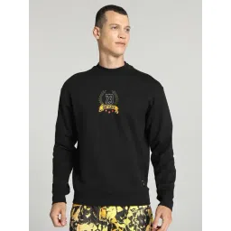 Puma Black Cotton Regular Fit Sports Jacket-picture-28