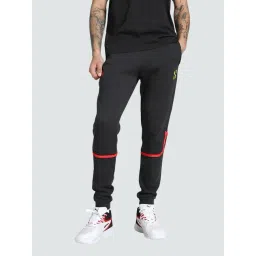 Puma Black Cotton Regular Fit Sports Joggers-picture-36