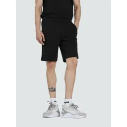 Puma Black Cotton Regular Fit Sports Shorts-picture-50