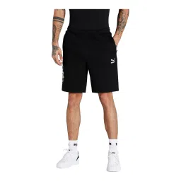 Puma Black Cotton Shorts image 1