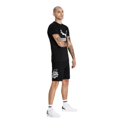 Puma Black Cotton Shorts image 5