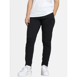 Puma Black Cotton Slim Fit Trackpants-picture-22