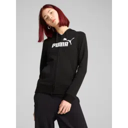 Puma Black Essentials Full-Zip Comfort Printed Regular Fit Hoodie-picture-30