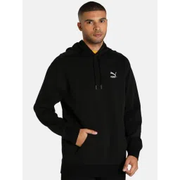 Puma Black Full Sleeves Hooded Sweatshirt-picture-23