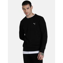 Puma Black Full Sleeves Sweatshirt image 1