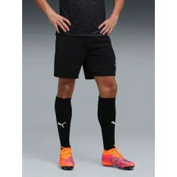 Puma Black individualCUP Training Regular Fit Knitted Football Shorts-picture-19