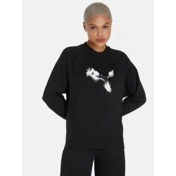 Puma Black Logo Print Sweatshirt-picture-27