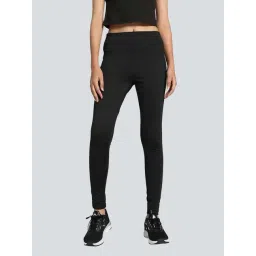Puma Black Mid Rise Leggings-picture-30
