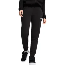 Puma Black No. 1 Logo Mid rise Regular Fit Sweatpants-picture-15