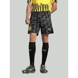 Puma Black Regular Fit Printed Sports Shorts-picture-38