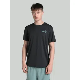 Puma Black Regular Fit Printed Sports T-Shirt-picture-11