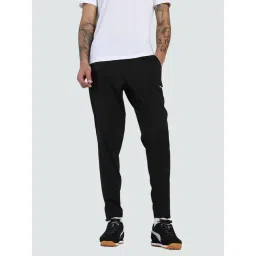 Puma Black Regular Fit Sports Joggers-picture-11