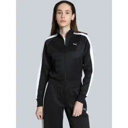 Puma Black Regular Fit Sports Sweatshirt-picture-27