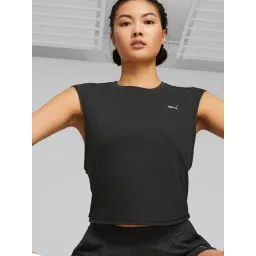 Puma Black Regular Fit Training Top-picture-44