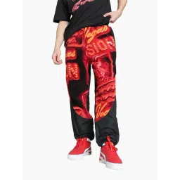 Puma Black Scuderia Ferrari Race Neon Energy Motorsport Fleece Pants-picture-35