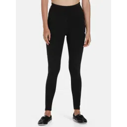 Puma Black Slim Fit Mid Rise Tights-picture-44
