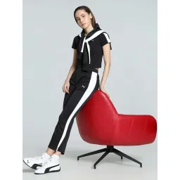 Puma Black Slim Fit Trackpants image 4