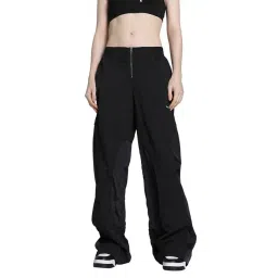 Puma Black Solid Pants-picture-44