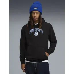 Puma Black Sports Legacy II Printed Regular Fit Hoodie-picture-46