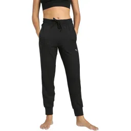 Puma Black Studio Foundations Moisture-Wicking Workout Pants-picture-23