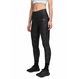 Puma Black W Run Velocity Printed Mid Rise Skinny Fit Tighty-picture-20