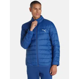 Puma Blazing Blue Regular Fit Quilted Jacket-picture-15