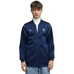Puma Blue Ferrari MT7 Regular Fit Jacket-picture-30