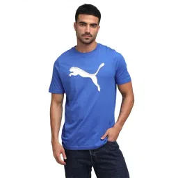 Puma Blue House Of Graphics Regular Fit T-Shirt-picture-41