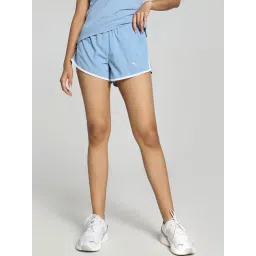 Puma Blue Self Pattern Sports Shorts-picture-37