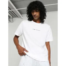 Puma BMW M Motorsport White Cotton Regular Fit Sports T-Shirt-picture-22