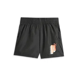 Puma Boys Black Train All Day Essentials Regular Fit Woven Shorts-picture-13