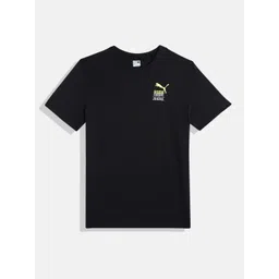 Puma Boys Classics Brand Love Back Print Youth Knitted Pure Cotton T-shirt-picture-41