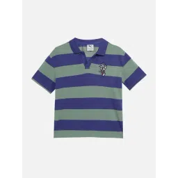 Puma Boys Green Polos-picture-13