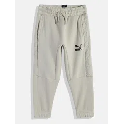 Puma Boys Grey Classics Matchers Sweatpants-picture-14