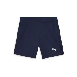 Puma Boys Navy Train All Day Essentials Youth Regular Fit Performance Knitted Shorts-picture-37