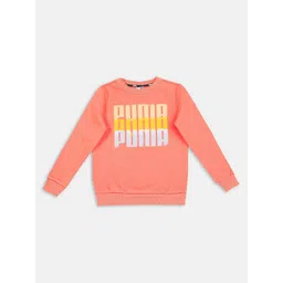 Puma Boys Pink Printed Summer Squeeze Crew Regular Fit Sweatshirt-picture-56