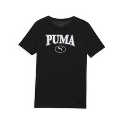 Puma Boys Squad Brand Logo Detail Youth T-shirt-picture-19