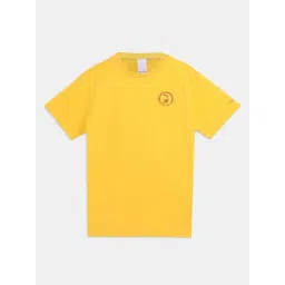 Puma Boys Yellow Sizzle Cotton Printed T-shirts-picture-17