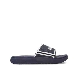 puma Brand Print Slides with Velcro Closure-picture-41
