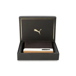 Puma Brown Monarch Leather Wallet-picture-24