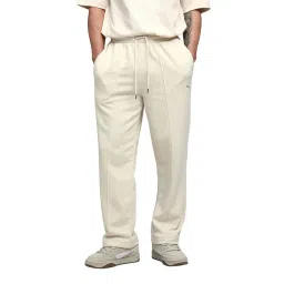 Puma Class White Cotton Relaxed Fit Solid Sweatpants-picture-12