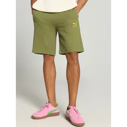 Puma Classics Elevated Men Cotton Slim-Fit Sports Shorts-picture-19