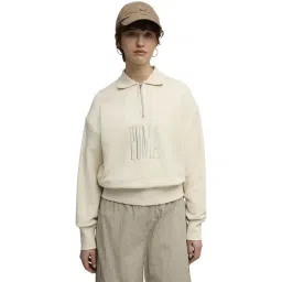 Puma Cream Premium Essentials Relaxed Fit Sweatshirt-picture-12