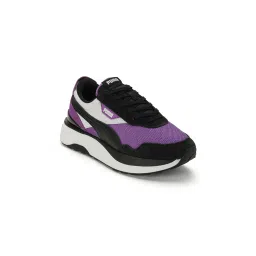 Puma Cruise Rider Silk Road V1 Womens Black & Purple Sneakers-picture-24