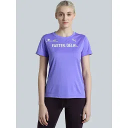 Puma Dark Amethyst Regular Fit Printed Sports T-Shirt-picture-48