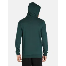 Puma Dark Green Printed Hooded Jacket image 2