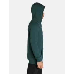 Puma Dark Green Printed Hooded Jacket image 4